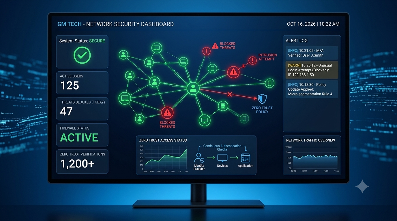 Xu hướng Bảo mật Mạng Doanh Nghiệp: Tại sao mô hình Zero Trust là giải pháp sống còn?